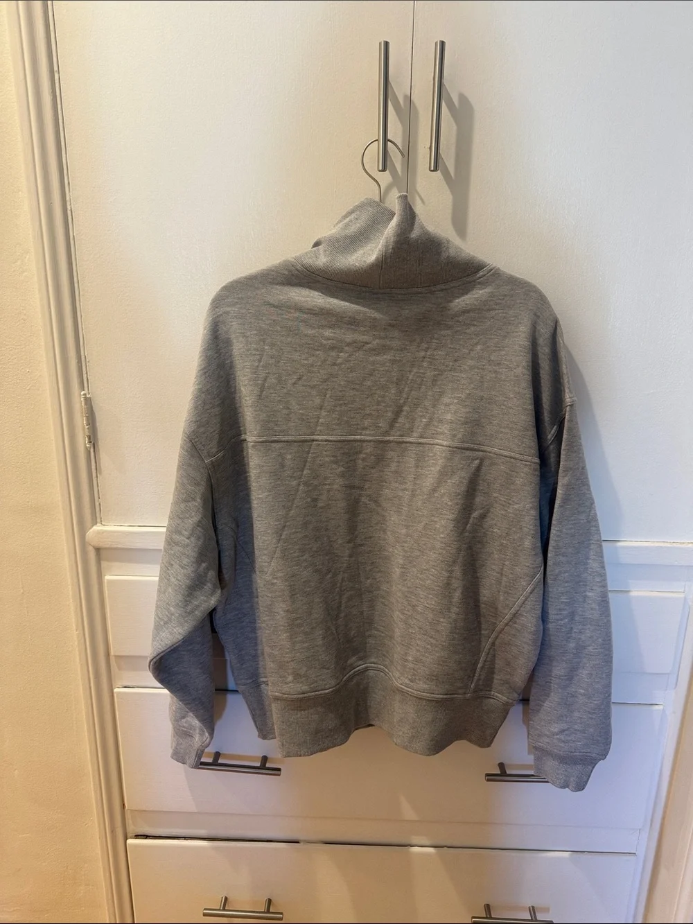 ALO Yoga Hazy Mock Neck Pullover size small